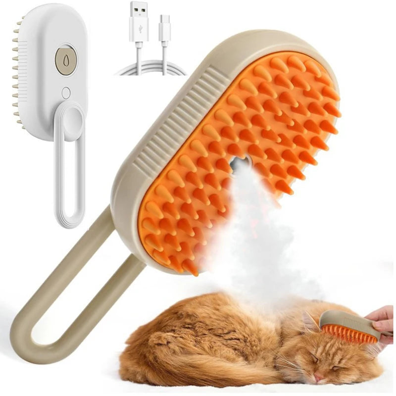 Viral Pet Steamer Brush